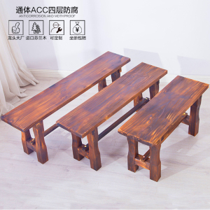 长条木板凳实木换鞋凳木制简易矮凳家用中式长方形小凳子原木长凳