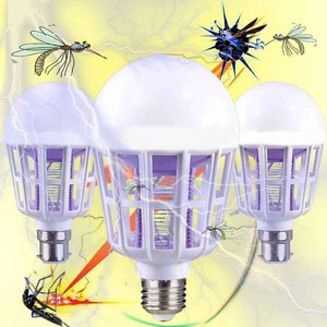 家用E27螺口节能灯led灯泡B22卡口节能灯灯泡照明LED两用灭蚊灯泡