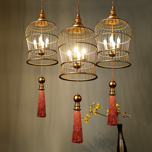 泰吉利泰国手工铁艺装饰吊灯东南亚风格酒店会所创意艺术品灯具