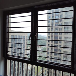 福州定制纱窗防蚊防盗隐形纱窗儿童安全防护栏卷帘式小卫士纱窗