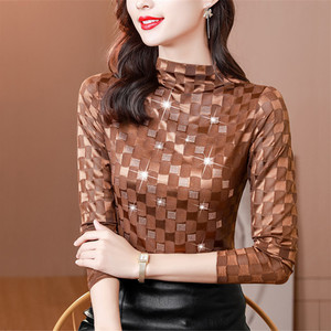 哥弟打底衫女正品网纱