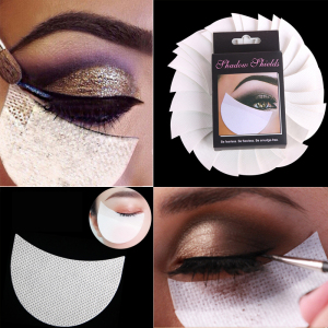 10对装眼影贴纸隔离彩妆下眼贴纸烟熏妆画欧美眼线美妆工具辅助贴