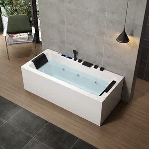 inax日本伊奈浴缸小户型按摩独立式亚克力浴缸成人家用冲浪保温恒