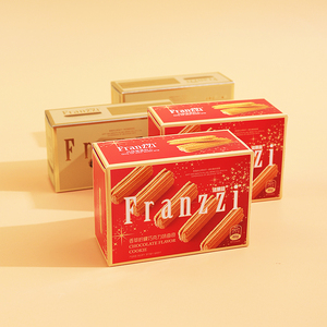 法丽兹曲奇饼干伴手礼香草柠檬味醇香巧克力味夹心曲奇盒装小零食