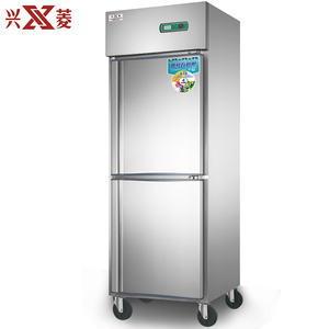 00枚兰若直营店淘宝兴菱立式双门冷藏展示柜玻璃门冰箱士多店商用