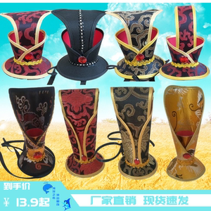 帽子植物大战僵尸玩具帽舞台表演古装帽清朝一品大臣官帽新西游l淘