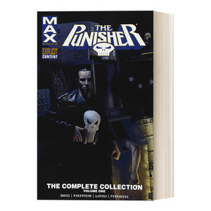 英文原版 Punisher Max Complete Collection Vol. 1 惩罚者合集#1 漫威漫画 英文版 进口英语原版书籍