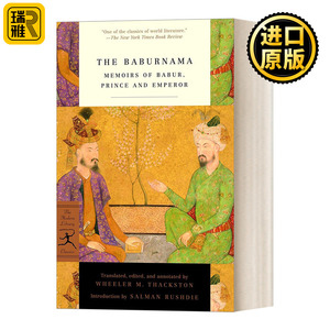 英文原版 The Baburnama Memoirs of Babur Prince and Emperor 巴布尔纳玛 兰登书屋现代图书馆经典系列 英文版 进口英语书籍
