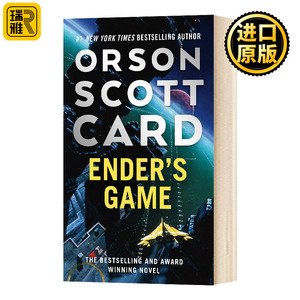 安德的游戏三部曲1 安德的游戏 英文原版 Ender's Game 电影原著小说 科幻经典名作 星云雨果双奖 英文版 进口英语书籍