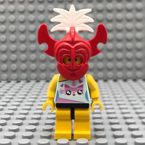 乐高食人族酋长面具头盔野人岛民印第安人人仔配件头饰6030 6029b