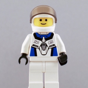 lego乐高fst015绝版9763稀有人仔first league宇航员太空人2006年