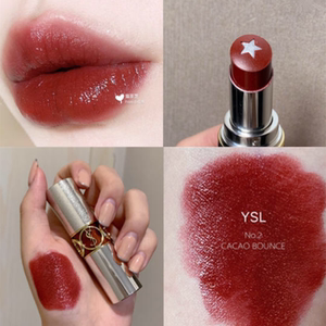 清仓ysl星星夹心口红唇膏 银管02 07 12圆管金管104 105 108