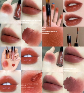 mac魅可新款雾光渐变唇釉试色分装小样480 481 483 487 489 499