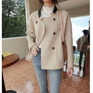 小竖领外套女秋