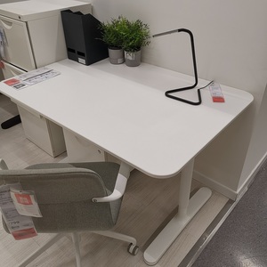 国内宜家代购贝肯特可升降书桌桌子办公桌电脑桌120*80cm