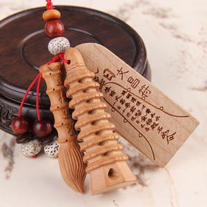 桃木文昌笔文昌塔文昌符钥匙扣挂件利