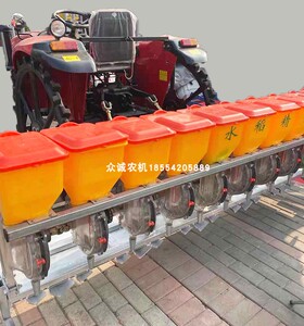 水稻直播机播种机农用水稻点播机水旱两用水稻播种精量水稻穴播机