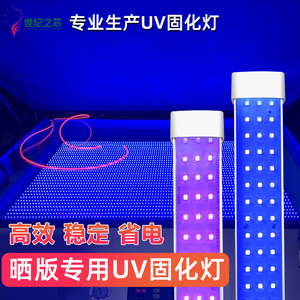 LEDuv固化灯紫外线灯管照射灯uv胶光固化灯曝光灯 网版丝印晒版灯