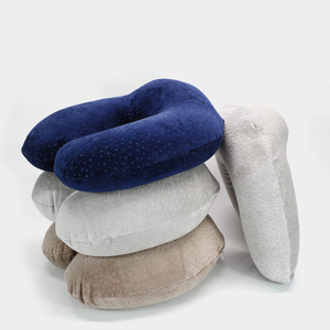 kasa护颈椎u形枕靠枕旅行飞机枕午休趴睡枕脖子卡通u型枕记忆棉枕