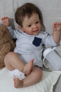 60厘米仿真婴儿洋娃娃男宝宝Yannik 童装模特3-6个月 真人比例