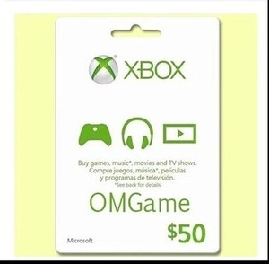 自动发货 xbox360 live 点卡 50美金礼品卡 正规卡25位兑换码