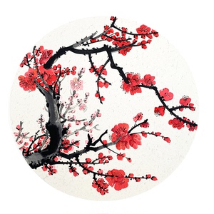 国画写意山水花鸟人物画代画梅花写意小品纯手绘