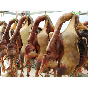 扬州风鹅农家散养3年大白鹅腌制咸鹅风干老鹅7斤鹅天目湖年货腊鹅