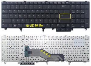 更换适用DELL戴尔 Precision M2800 M4600 M4700移动工作站本键盘