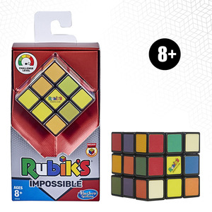 鲁比克Rubik's Impossible变色龙三阶魔方渐变不可能复原益智玩具