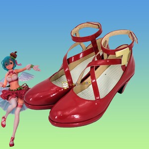 从零开始的异世界生活蕾姆cos鞋定制1073cosplay舞蹈表演鞋子定制