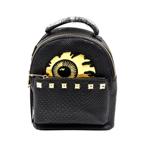 大眼球双肩包潮牌