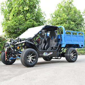 农用车方向盘双座卡丁农用车自动挡230高低速绞盘越野四轮摩托车