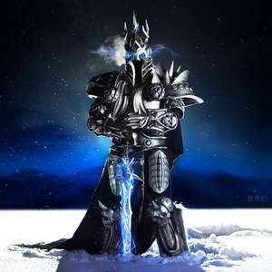 巫妖王1:1可穿戴头盔摆件全身盔甲趣味手工eva模型道具cos服装