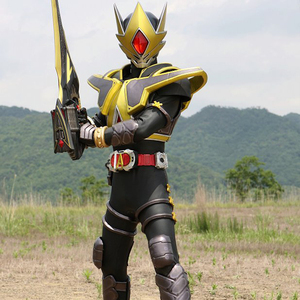 假面骑士剑glaive长刃皮套1:1可穿戴头盔cos服装盔甲eva模型