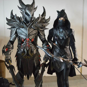魔族上古卷轴1:1可穿戴头盔摆件全身盔甲手工eva模型道具cos服装