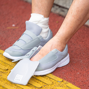 大脚骨高脚背足鞋脚肿鞋加肥加宽宽脚鞋偏瘫痛风老人鞋专用浮肿鞋