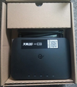 广东电信光猫天邑tewa-708e epon4 1千兆网关2.4g单频光纤猫