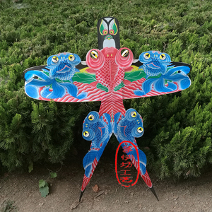 霖jia淘宝潍坊立体竹子老鹰风筝传统手工制作礼品放飞装饰都可特色