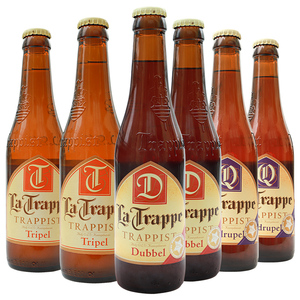 荷兰进口修道院特拉普精酿啤酒双料三料四料330ml