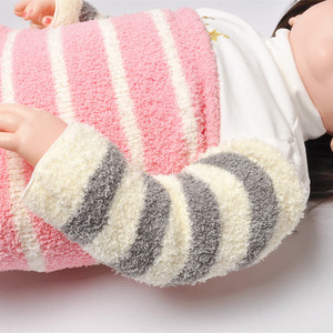 宝宝护手臂套保暖睡觉秋冬季男女儿童护胳膊袖套婴儿护膝护腿防凉