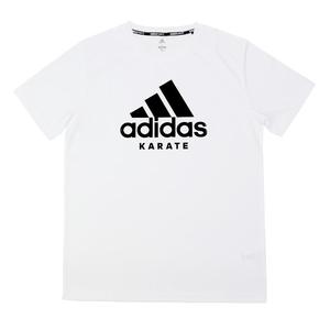 Adidas/阿迪达斯男子夏季运动休闲短袖圆领透气白色T恤上衣2006