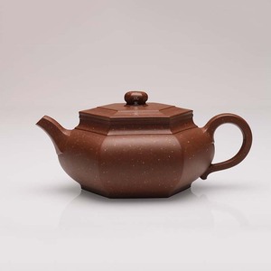 华健名家【大彬六方】底槽青铺砂茶壶全手工500cc收藏宜兴紫砂壶