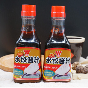 台湾味全水饺酱汁原味香辣口味蘸酱沾拌料面食饺子调料酱油蘸料