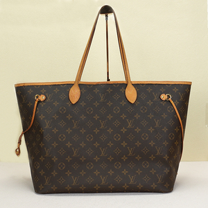 【奢小喵奢侈品】二手 lv 老花neverfull大号购物袋   95新