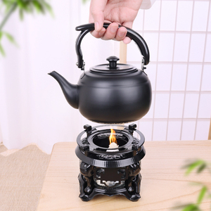 古典式酒精灯炉煮茶器户外仿古便携式加热煮水底座功夫茶具烧茶炉