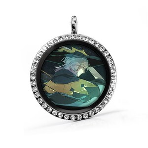 全职高手二次元动漫周边叶修夜光吊坠项链情人节生日礼物创意