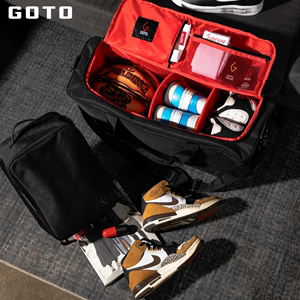 GOTO球鞋收纳包运动训练大容量鞋包男女健身便携手提鞋袋行李收纳