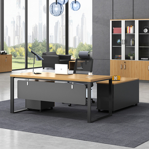 办公家具老板桌椅组合现代经理桌主管桌总裁办公桌西安班台职员桌