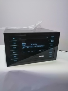 丰田卡罗拉雷凌汽车载cd收音机改家用功放音响外壳箱子盒子非实木