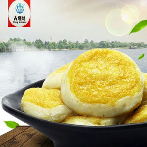 淮安特产洪泽蒋坝鱼饼鱼圆鱼丸鱼糕手工制作新鲜无添加500g